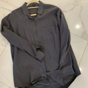 3 for 30$: Boyfriend 100% Silk Button-up Aritzia